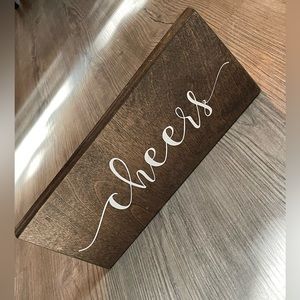 Etsy Cheers Sign